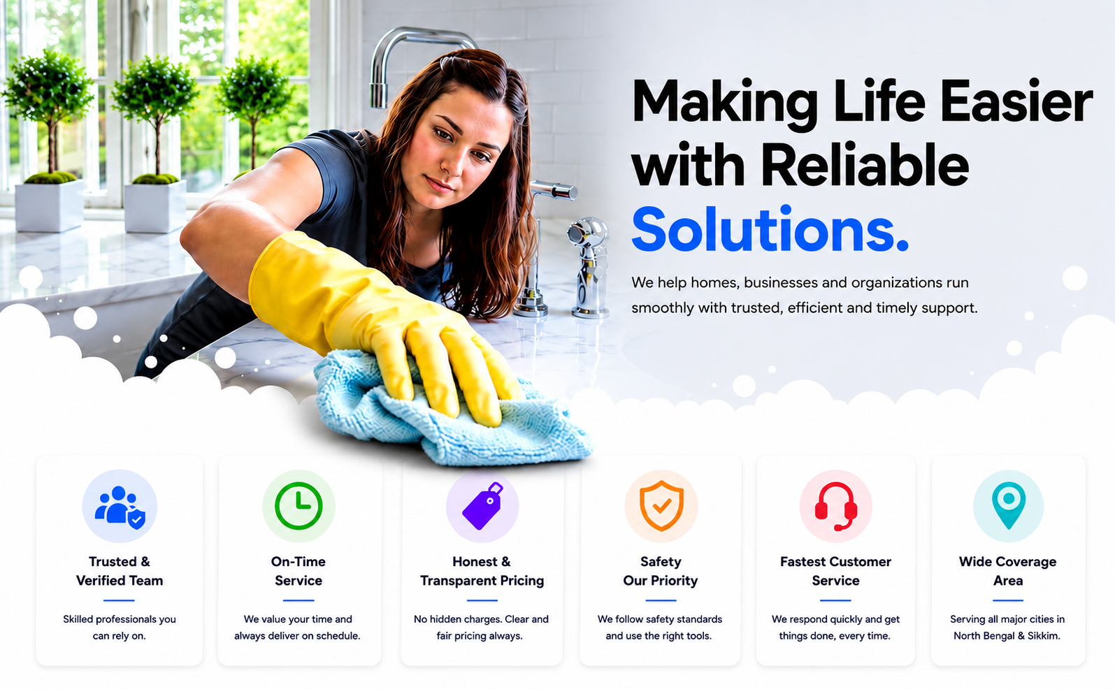 landing page overall